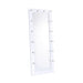 Lindy Floor Mirror with Lights in White - American Home Express Outlet (San Antonio, TX)