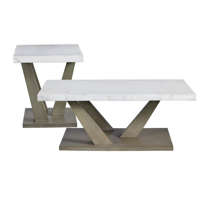 Greta 2PC Occasional Table Set-Coffee Table & End Table - American Home Express Outlet (San Antonio, TX)