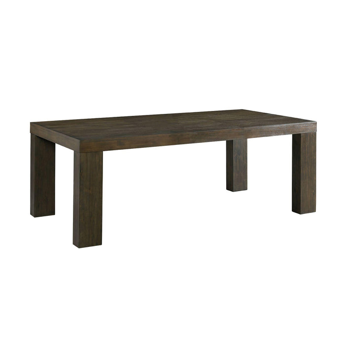 Grady 6PC Dining Set (72" Table + 4 Chairs + Bench) in Brown