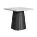 Edison End Table in White and Black - American Home Express Outlet (San Antonio, TX)