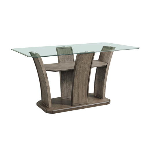 Dapper Grey Rectangular Counter Table - American Home Express Outlet (San Antonio, TX)