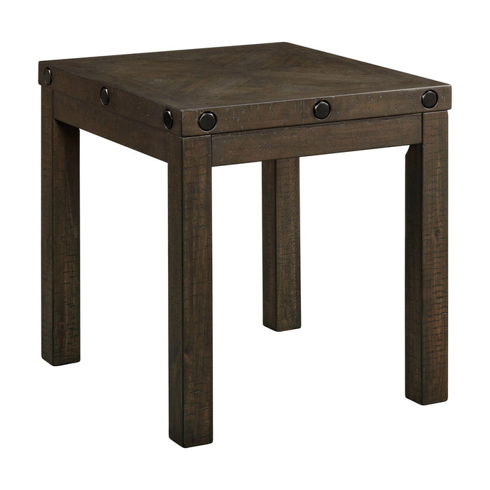 Colorado Occasional End Table w/USB/Power Charcoal - American Home Express Outlet (San Antonio, TX)