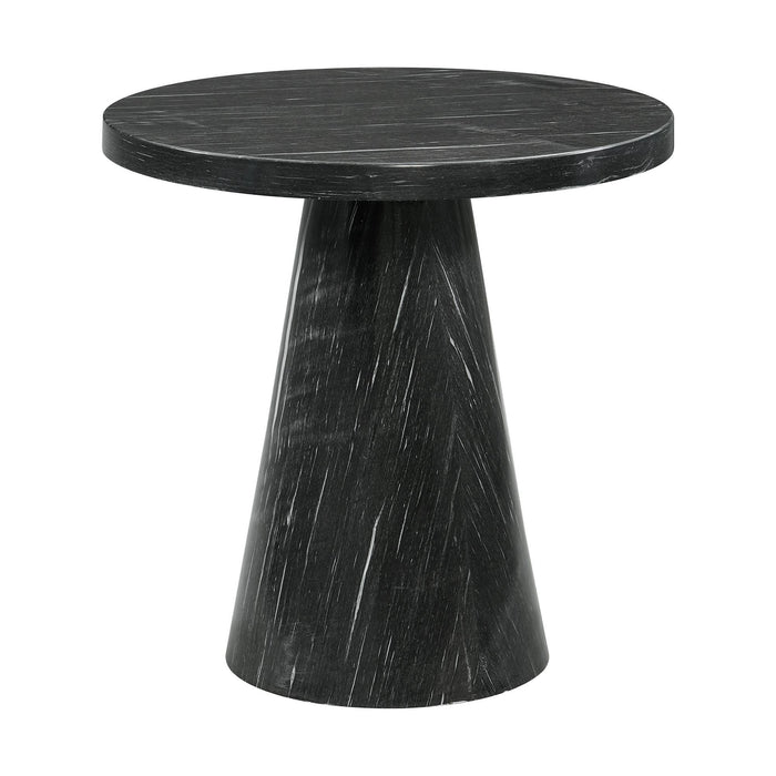 Bellini Round Occasional End Table Complete in Grey - American Home Express Outlet (San Antonio, TX)