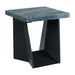 Beckley End Table Complete in Dark Marble Top - American Home Express Outlet (San Antonio, TX)