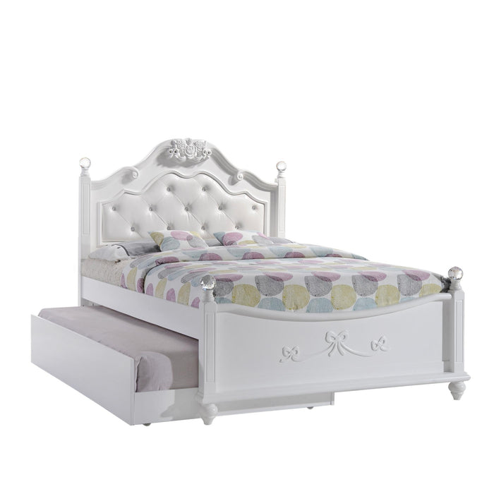 ALANA PLATFORM BEDROOM SET W/ STORAGE TRUNDLE