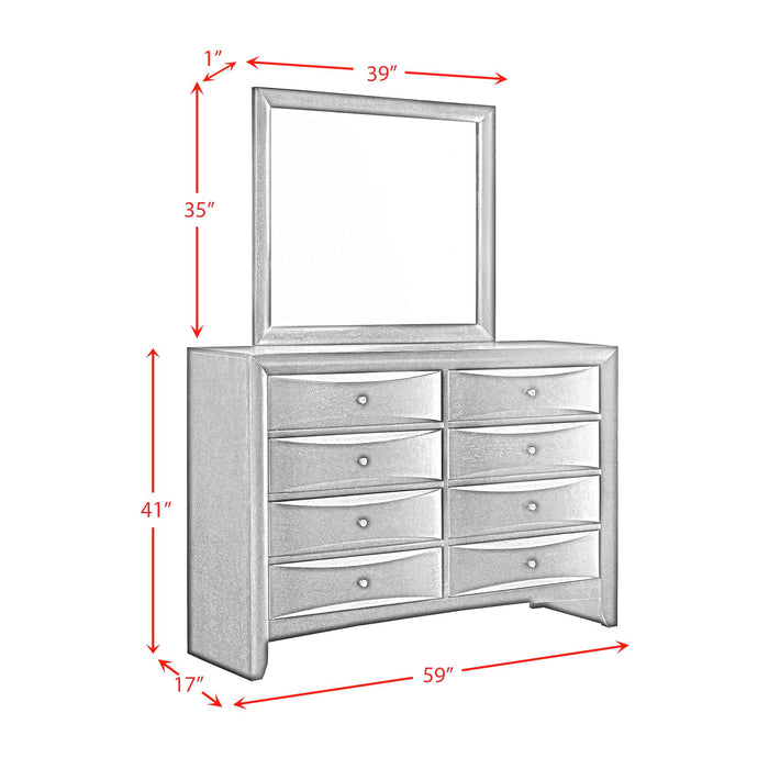 Emily Dresser & Mirror Set - American Home Express Outlet (San Antonio, TX)