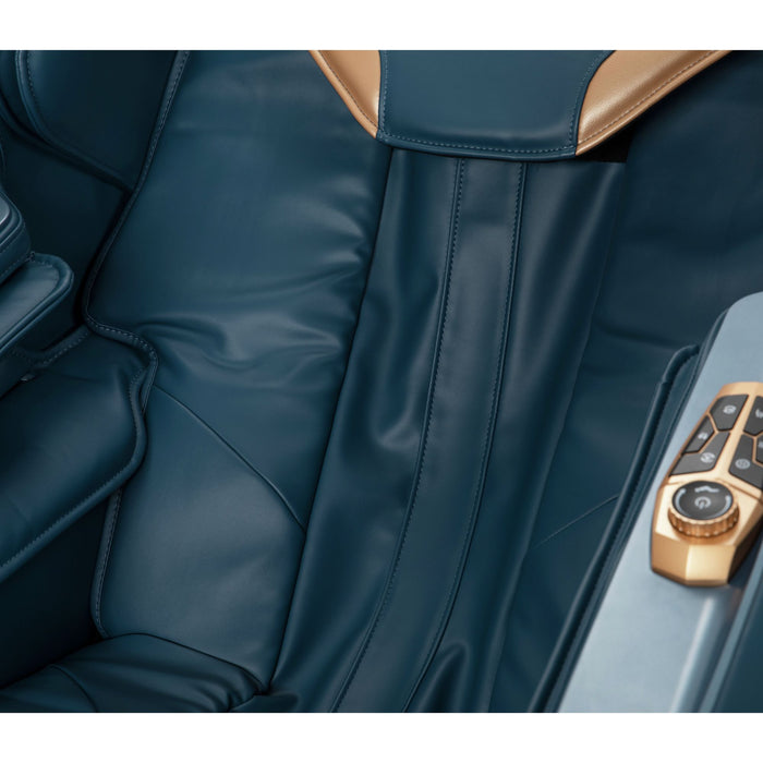 Enrich Massage Chair in Navy PU