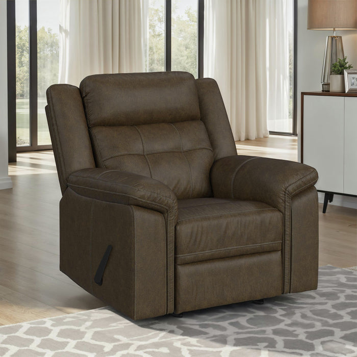 Epic Rocker Recliner in Vine Chestnut - American Home Express Outlet (San Antonio, TX)