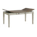Farmington Rectangular Dining Table in Medium Brown and Washed Stone - American Home Express Outlet (San Antonio, TX)