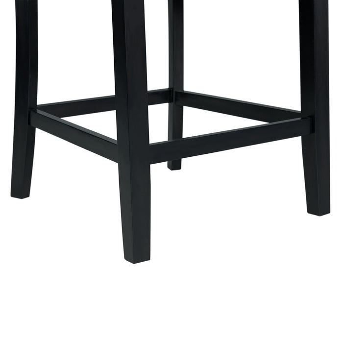 Francesca Counter Dining Gray Counter Velvet Side Chair (2 Per Pack) - American Home Express Outlet (San Antonio, TX)