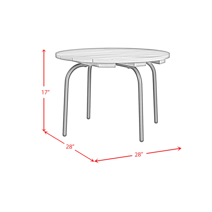 Grace Outdoor Seating 4PC Set - Black, Natural and Olefin Beige
