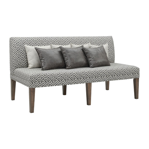 Gramercy Dining Three Seat Sofa w/Seven Pillows - American Home Express Outlet (San Antonio, TX)