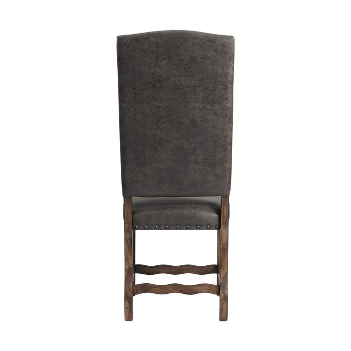 Gramercy Dining Curved Leg Side Chair (2pcs Per Carton) - American Home Express Outlet (San Antonio, TX)