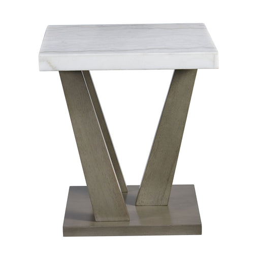 Greta Square End Table in grey - American Home Express Outlet (San Antonio, TX)