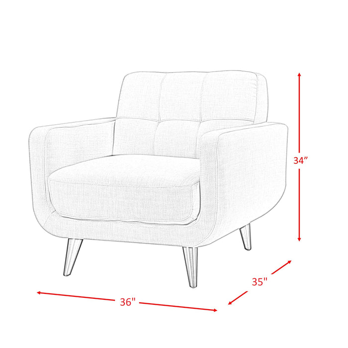 Hadley Sofa & Chair Set in Charcoal - American Home Express Outlet (San Antonio, TX)