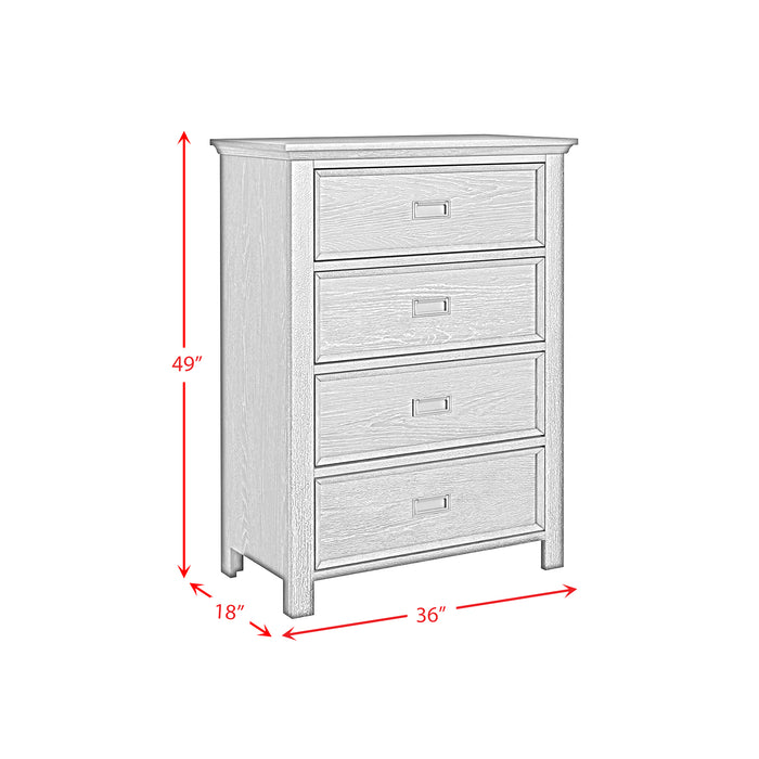 Hampton Kids Over Bunk with Ladder Bedroom Set - American Home Express Outlet (San Antonio, TX)