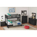 Hampton Kids Over Bunk with Ladder Bedroom Set - American Home Express Outlet (San Antonio, TX)