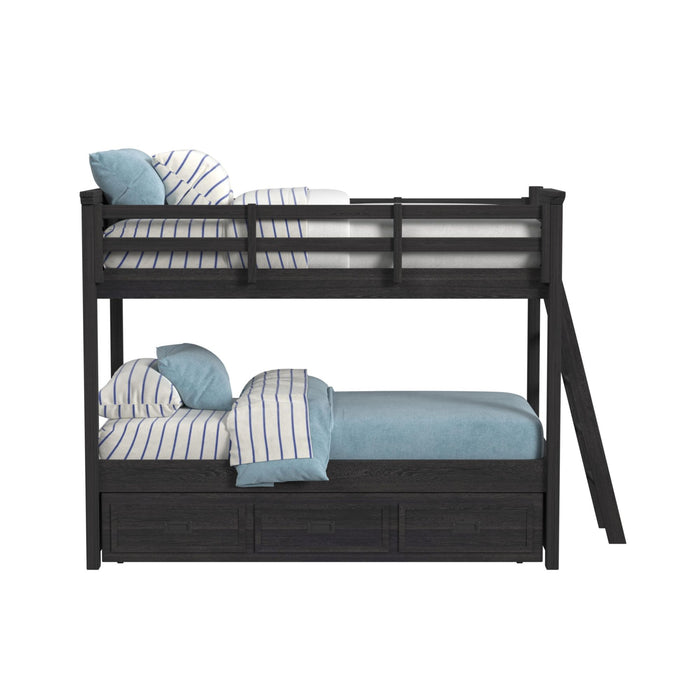 Hampton Kids Over Bunk with Ladder and Trundle - American Home Express Outlet (San Antonio, TX)
