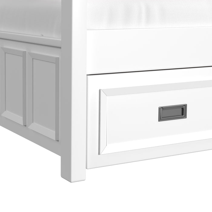 Hampton Kids Over Bunk with Ladder and Trundle - American Home Express Outlet (San Antonio, TX)