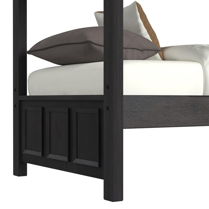 Hampton Kids Over Bunk with Ladder Bedroom Set - American Home Express Outlet (San Antonio, TX)