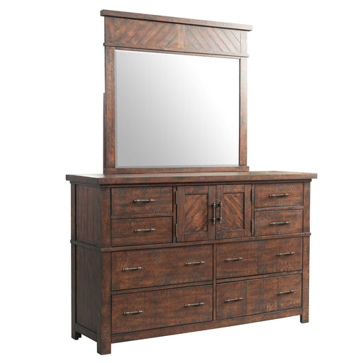 Jax Dresser & Mirror Set - American Home Express Outlet (San Antonio, TX)