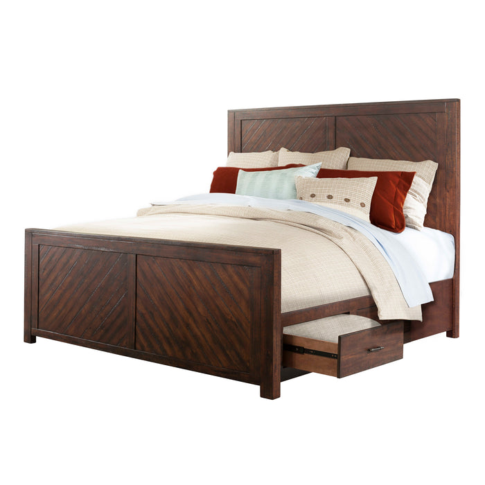 Jax Platform Storage Bed - American Home Express Outlet (San Antonio, TX)
