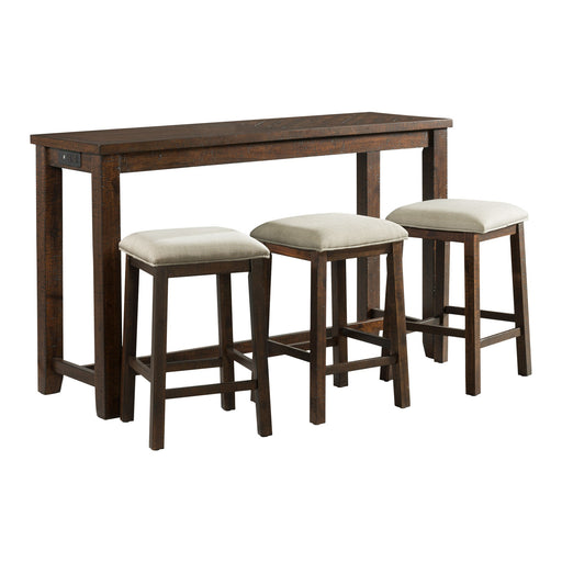 Jax Bar Table Single Pack (Table + Three Stools) - American Home Express Outlet (San Antonio, TX)