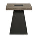 Jemma End Table in Grey and Dark Espresso - American Home Express Outlet (San Antonio, TX)