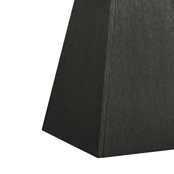 Jemma End Table in Grey and Dark Espresso - American Home Express Outlet (San Antonio, TX)