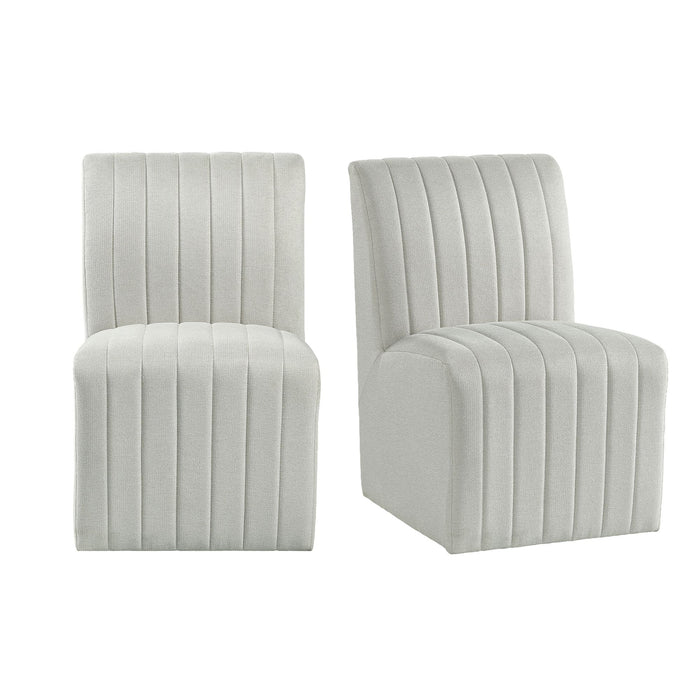 Jemma Standard Height Dining Set in Grey-Square Table and Four Chairs