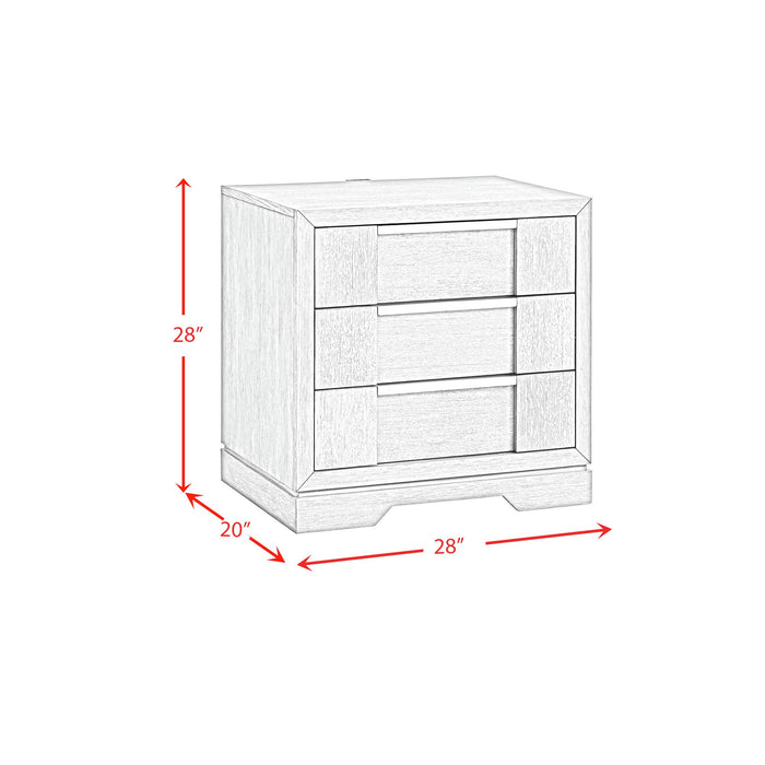 Kelis Panel Bedroom Set with LED - American Home Express Outlet (San Antonio, TX)