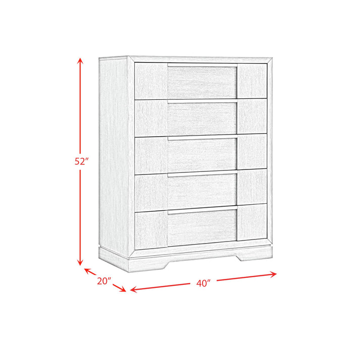 Kelis Panel Bedroom Set with LED - American Home Express Outlet (San Antonio, TX)