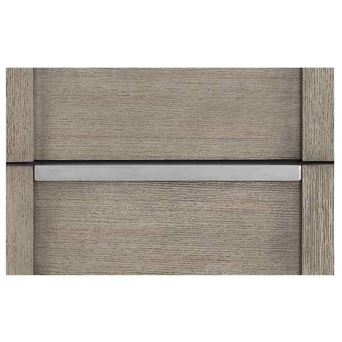 Kelis 3-Drawer Nightstand with USB in Grey - American Home Express Outlet (San Antonio, TX)