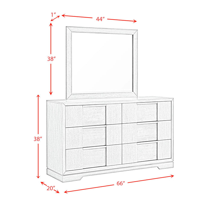 Kelis Panel Bedroom Set with LED - American Home Express Outlet (San Antonio, TX)