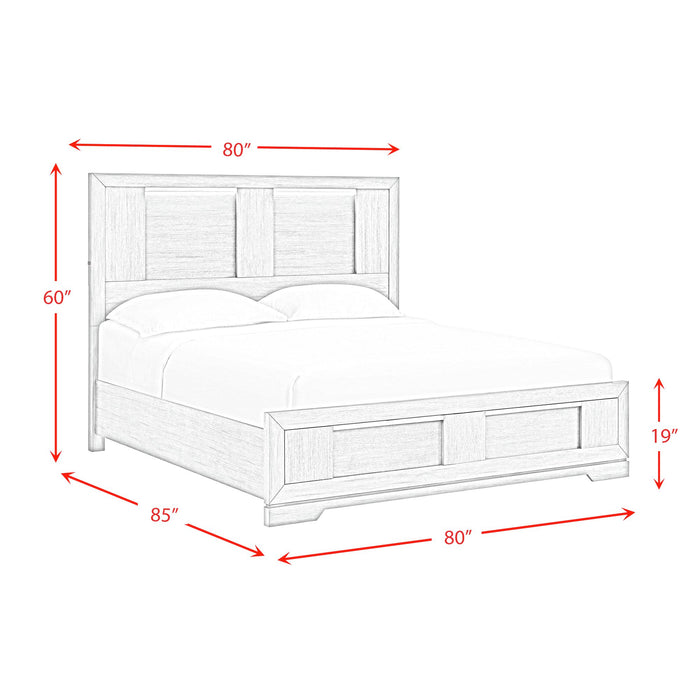 Kelis Panel Bed with LED - American Home Express Outlet (San Antonio, TX)