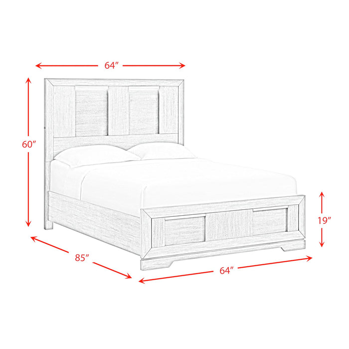 Kelis Panel Bed with LED - American Home Express Outlet (San Antonio, TX)