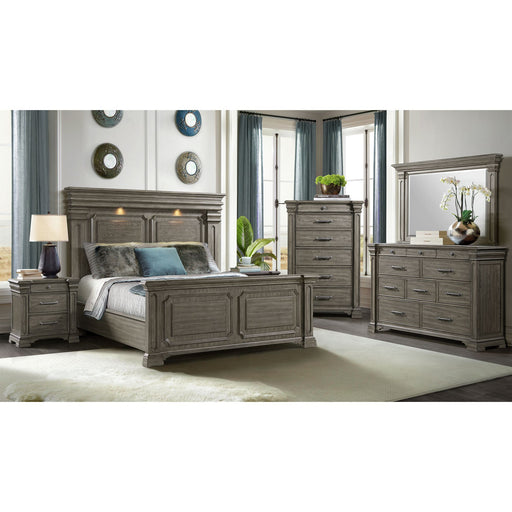 Kings Court 10-Drawer Dresser in Grey - American Home Express Outlet (San Antonio, TX)