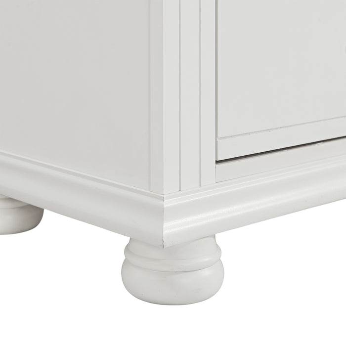 Kona Dresser and Mirror Set in White