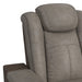 Lantana Power Motion Recliner with Power Headrest, Led ,wireless charger and cup holder in Rocky Grey/Brown - American Home Express Outlet (San Antonio, TX)