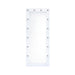 Lindy Floor Mirror with Lights in White - American Home Express Outlet (San Antonio, TX)