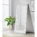 Lindy Floor Mirror with Lights in White - American Home Express Outlet (San Antonio, TX)