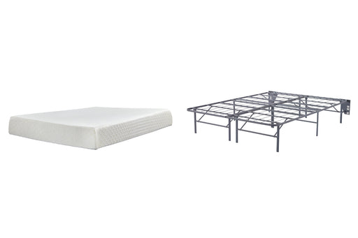 10 Inch Chime Memory Foam Mattress Set - American Home Express Outlet (San Antonio, TX)