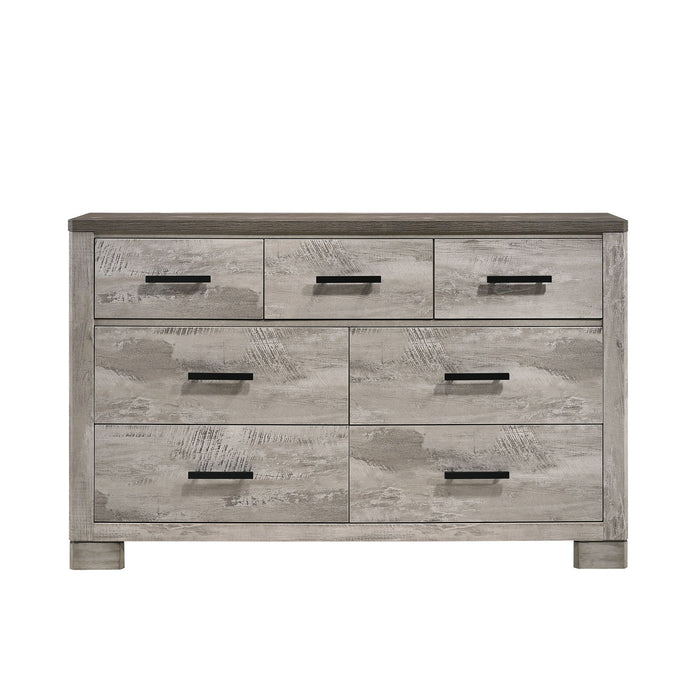 Millers Cove Dresser Two-Tone Grey (Sturdy) - American Home Express Outlet (San Antonio, TX)