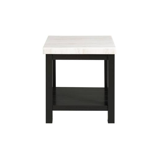Marcello w/ White Top - End table - American Home Express Outlet (San Antonio, TX)