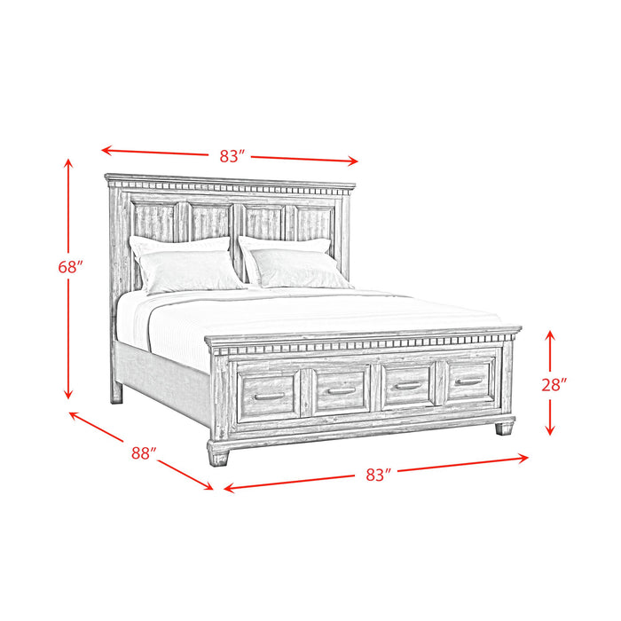 McCoy Storage Bed - American Home Express Outlet (San Antonio, TX)