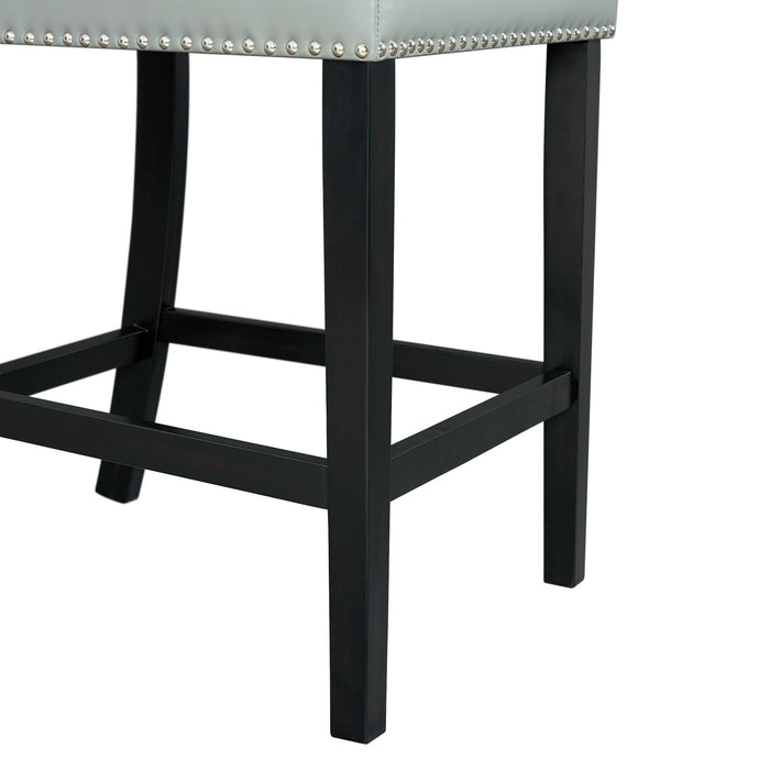 Meridian Counter Side Chair Grey (2 Per Pack)