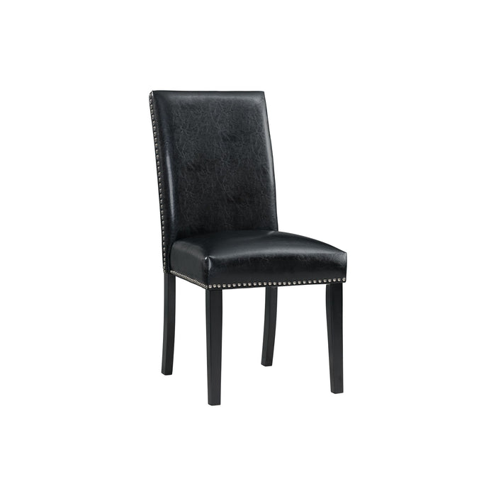 Meridian Dining Side Chair Black (2 Per Pack) - American Home Express Outlet (San Antonio, TX)