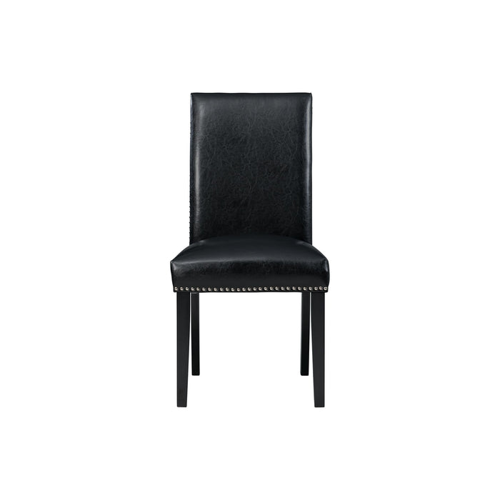 Meridian Dining Side Chair Black (2 Per Pack) - American Home Express Outlet (San Antonio, TX)