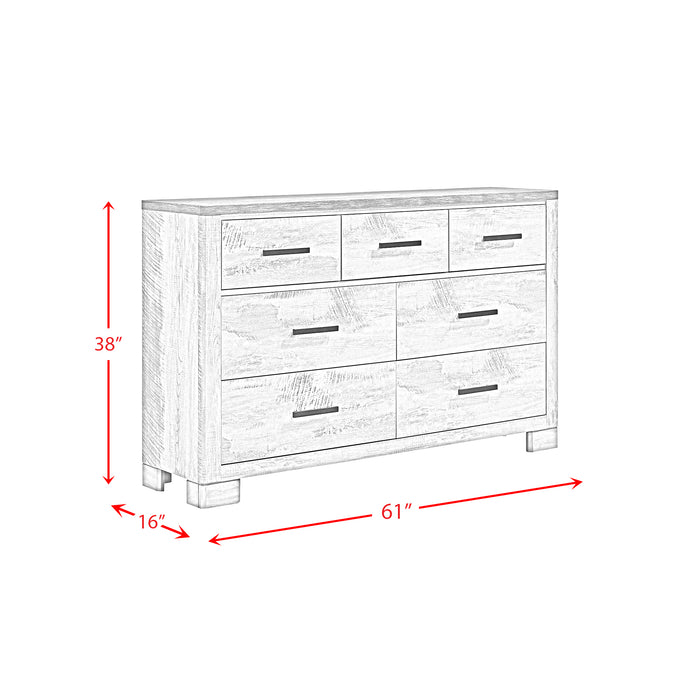 Millers Cove Dresser Two-Tone Grey (Sturdy) - American Home Express Outlet (San Antonio, TX)