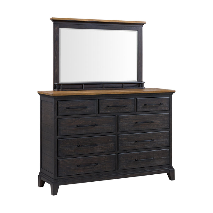 Montrose Storage Bedroom Set in Espresso & Brown - American Home Express Outlet (San Antonio, TX)